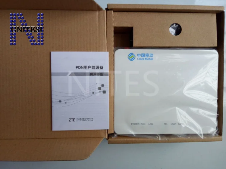 ZTE GPON ONU ZXHN F603 с 2 портами lan + 1 голосовым портом протоколами SIP английским