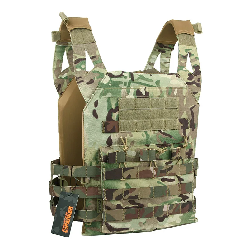 Отличный Элитный мужской Камуфляжный жилет-бизань Molle JPC, Тактический Военный нейлоновый жилет, охотничий боевой жилет в джунглях