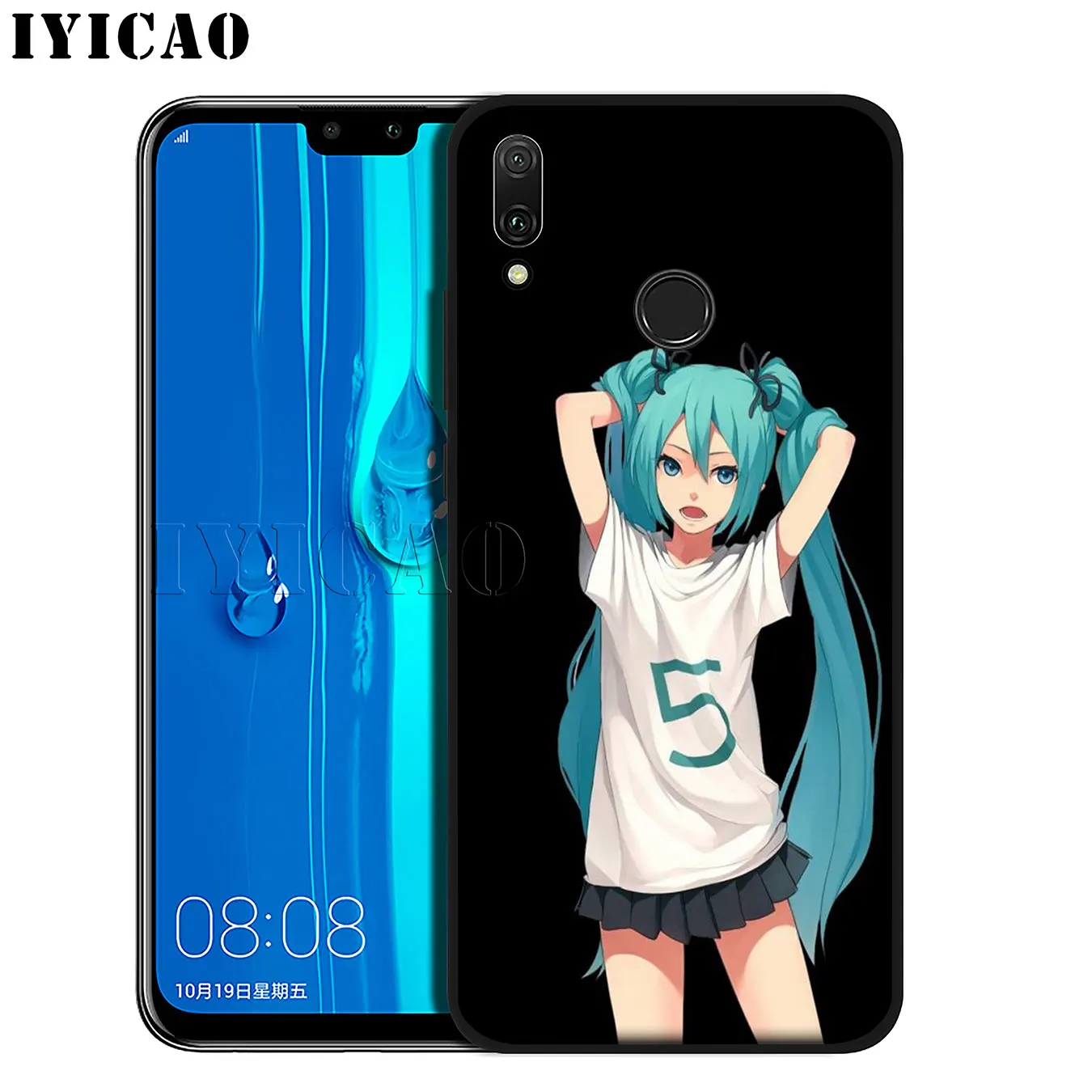 IYICAO аниме девушка Hatsune Miku Мягкий силиконовый чехол для телефона Huawei Mate 30 20 10 Pro Lite