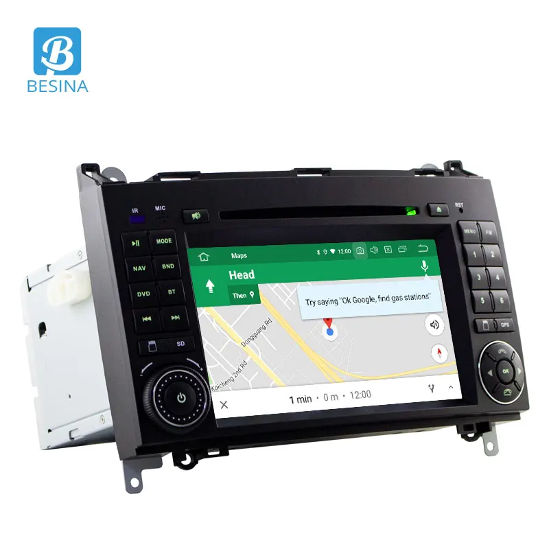 Besina Android 10 2 Din Car DVD Player For Mercedes Benz Sprinter W169 B200 B class 4G RAM WIFI Radio GPS Stereo Multimedia | Автомобили и