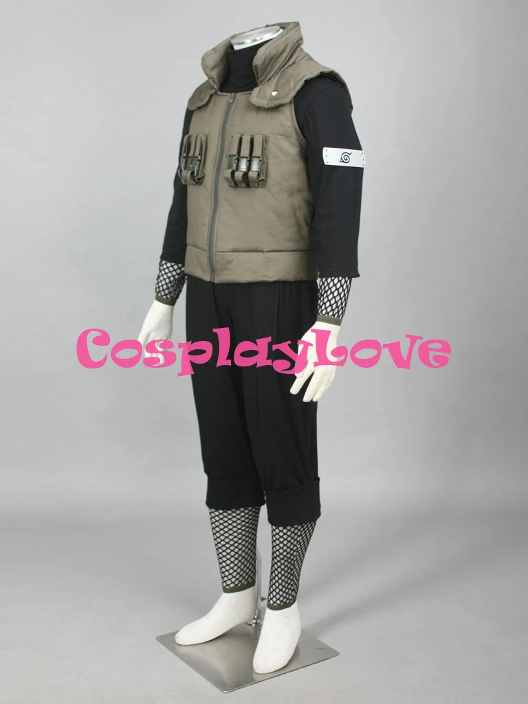 В наличии 3th Шикамару Косплэй костюм из Наруто Аниме на Рождество и Хеллоуин