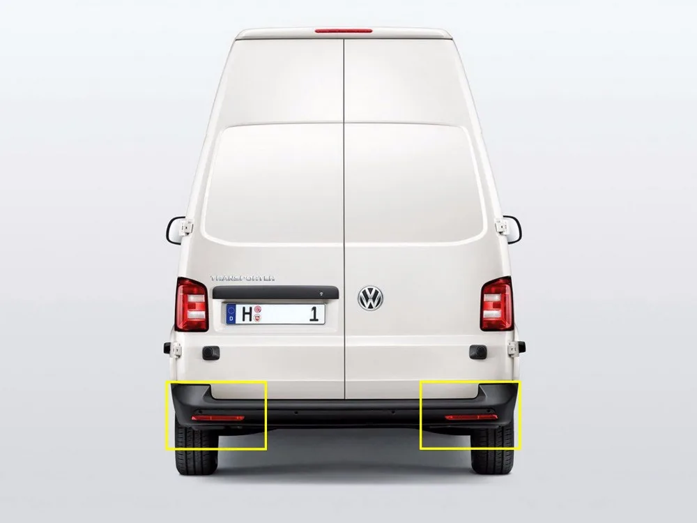 ANGRONG 2x для VW Transporter T5 красный светодиодный отражатель заднего бампера задний тормозной Стоп-светильник 2012-16(CA330
