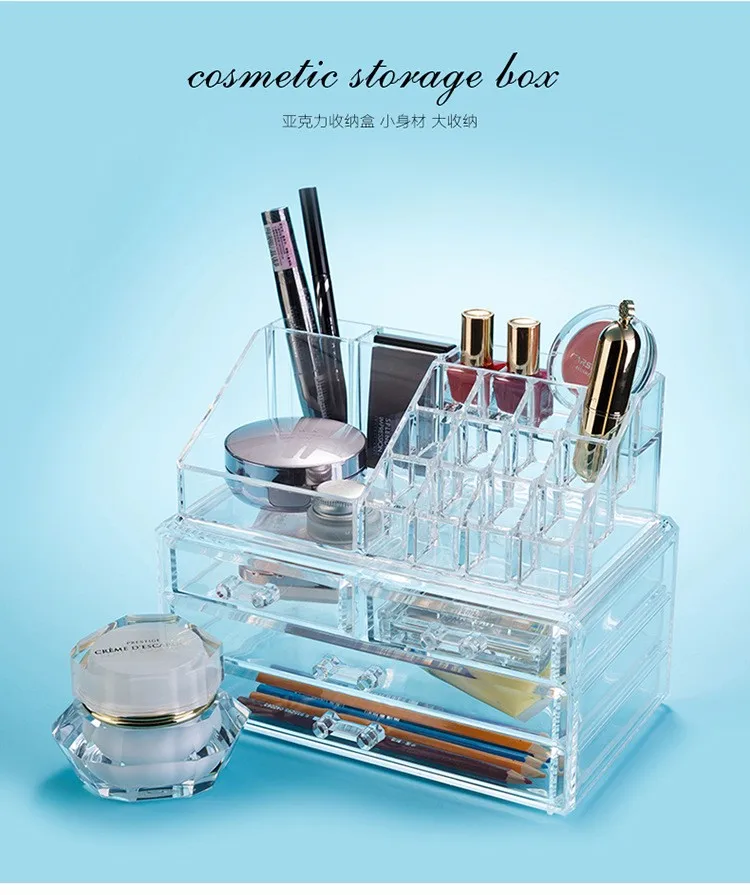 Органайзер для косметики коробка хранения 5 шт. акриловый органайзер ящики