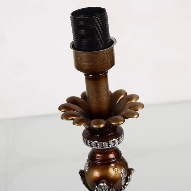 Домашний декор постельное белье художественный полимерная настольная лампа