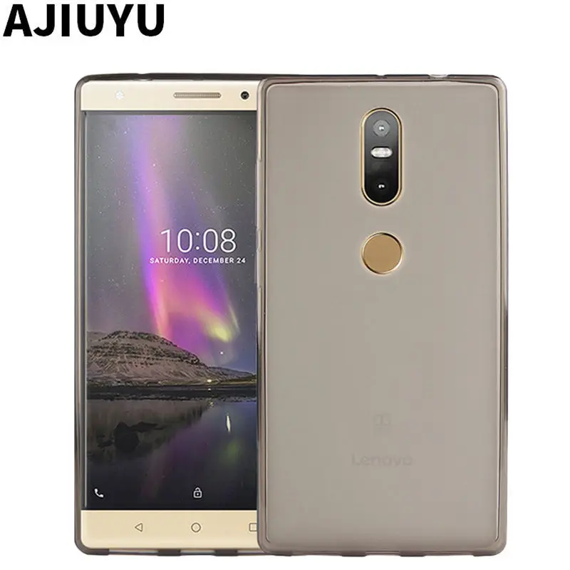Чехол для мобильного телефона Lenovo Phab 2 Plus кожаный защитный чехол из ТПУ phab2 мягкая