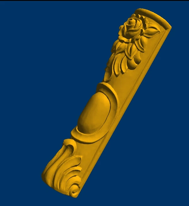 Рельефная стойка для стола и мебели 3D модель CNC формат STL -- 14 | Инструменты