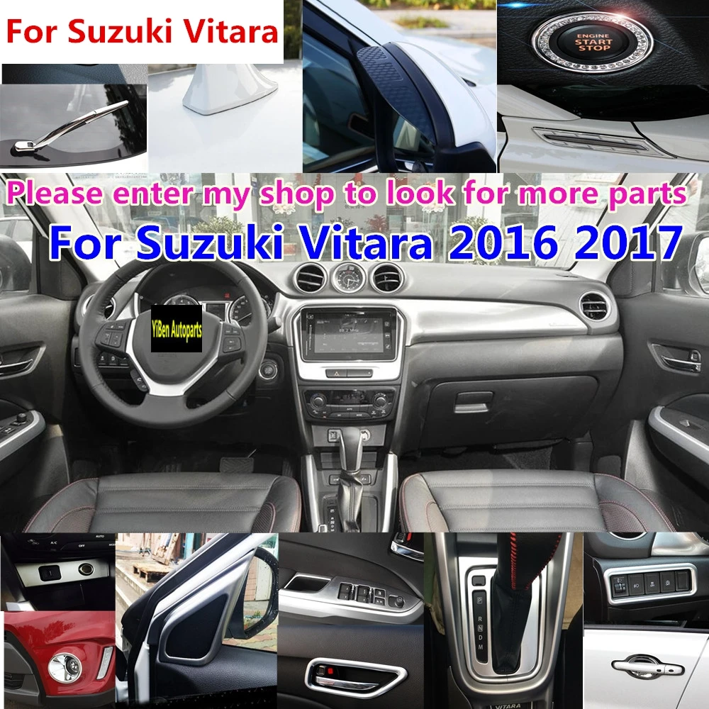 Высокое качество для Suzuki Vitara 2016 2017 крышка кузова автомобиля детектор планки ABS