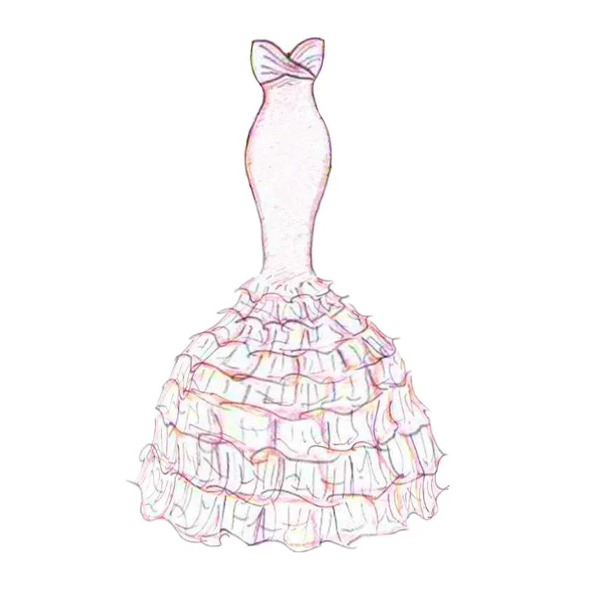 Пресс формы фрукты плиссированная юбка металлические изделия высечка бумаги/DIY