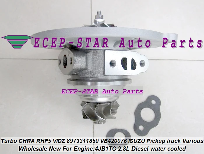 Турбо CHRA картридж Core RHF5 VIDZ VA420076 8973311850 8973311 850 4T505 1118010 802 для ISUZU пикап 4JB1TC 4JB1T 4JB1 TC