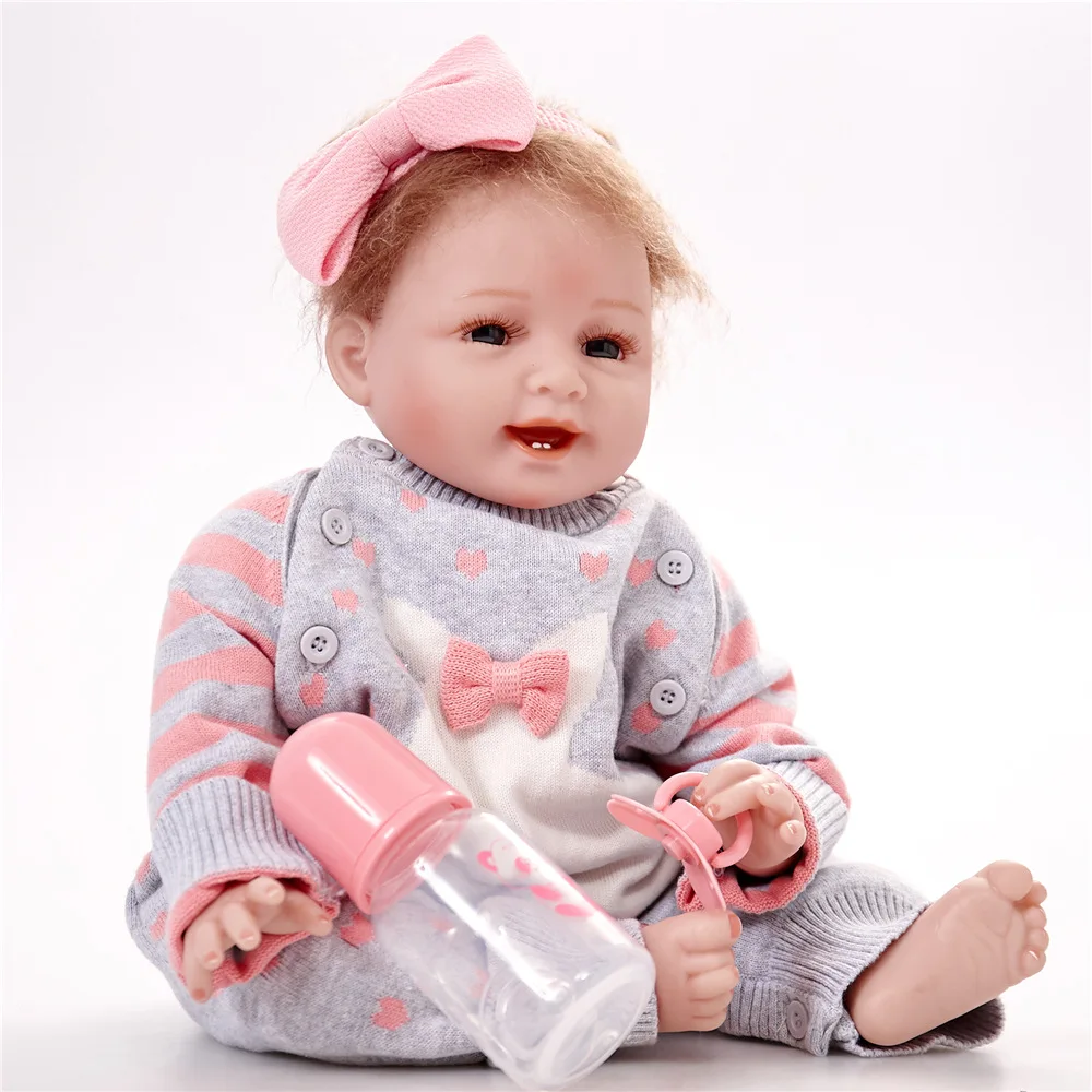 Кукла младенец из полипропилена и хлопка 55 см|Куклы| |