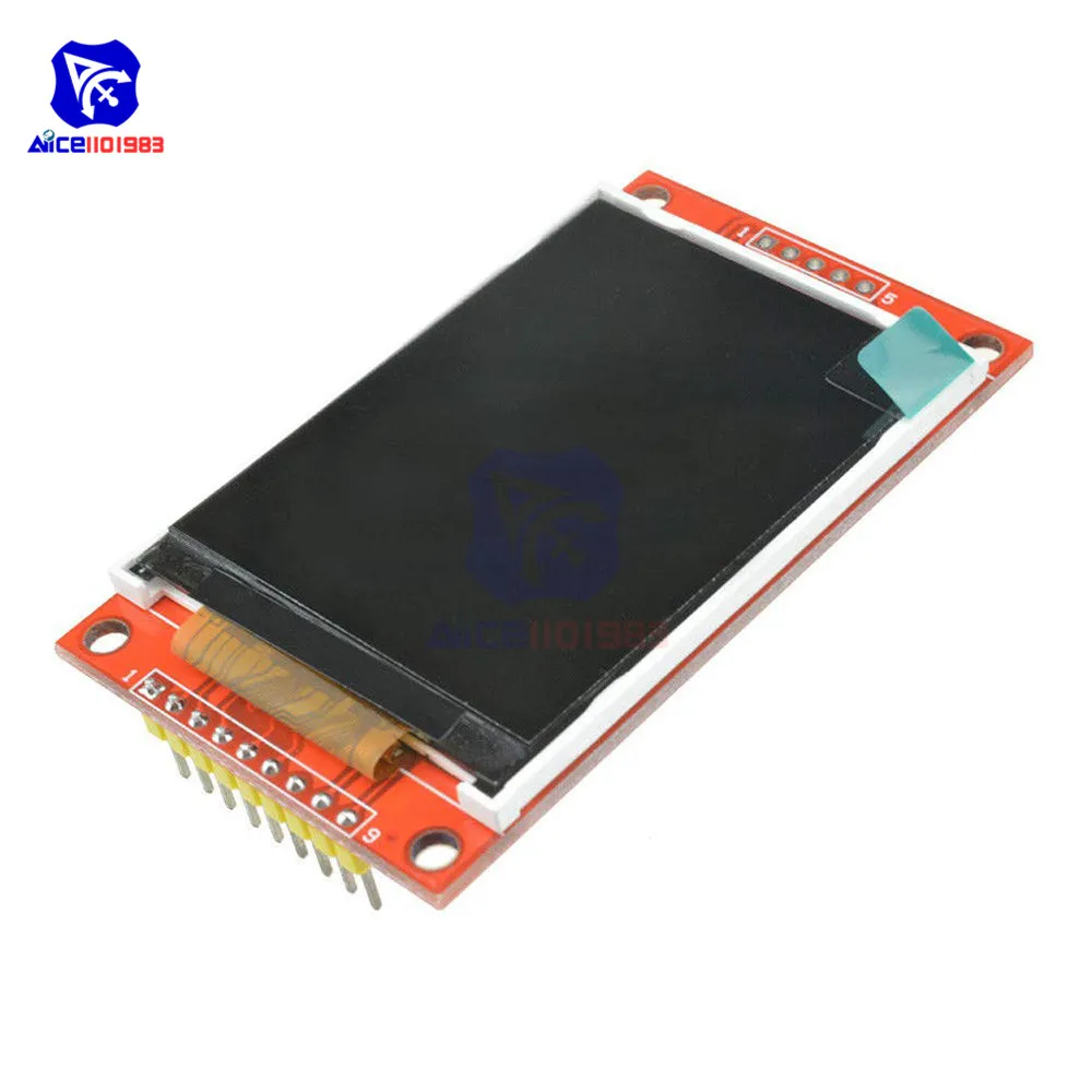 TFT SPI ЖК дисплей 2 дюйма модуль 240*320 ILI9341 с слотом для SD карты Arduino Raspberry Pi