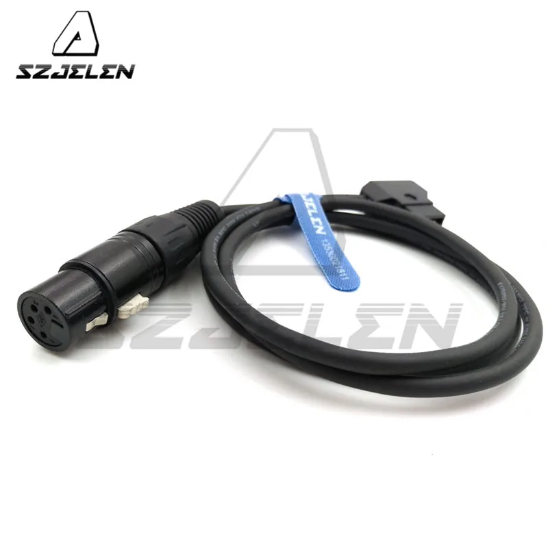 Папа D-Tap на XLR 4-контактный разъем для tvlogic LVM-170A шнур питания монитора ROLAND EDIROL R88