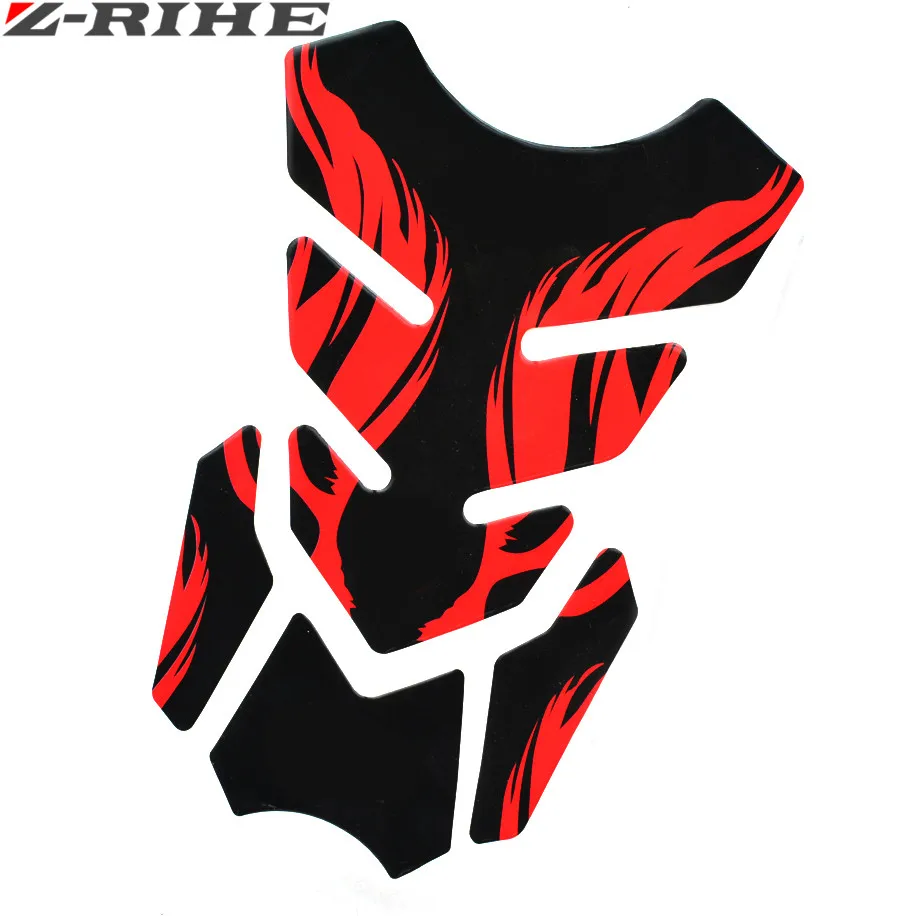 Резиновая 3D наклейка на мотоцикл чехол для подушки протектор бака татуировки