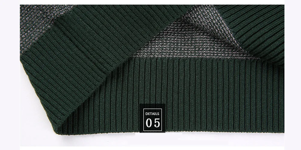 DIMUSI Autumn Mens Pullover Sweater Men Fashion Striped V-Neck Wool Pullover Sweater Men's Slim Knitted Pull Sweaters Clothing