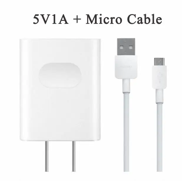 huawei 9V2A быстрое зарядное устройство 5V2A 5V1A дорожное зарядное устройство USB зарядное устройство для смартфона+ микро кабель или кабель типа c - Тип штекера: 5V1A with micro