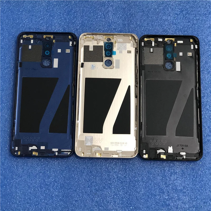 Чехол для huawei mate 10 Lite Axisinternational, задняя крышка для huawei Nova 2i, задняя дверь+ боковые ключи+ отпечаток пальца