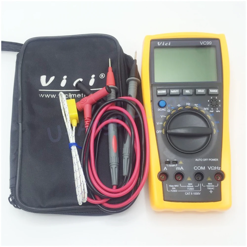 Vichy VC99 3 6/7 Авто Диапазон Цифровой мультиметр с мешком Vici + бесплатная
