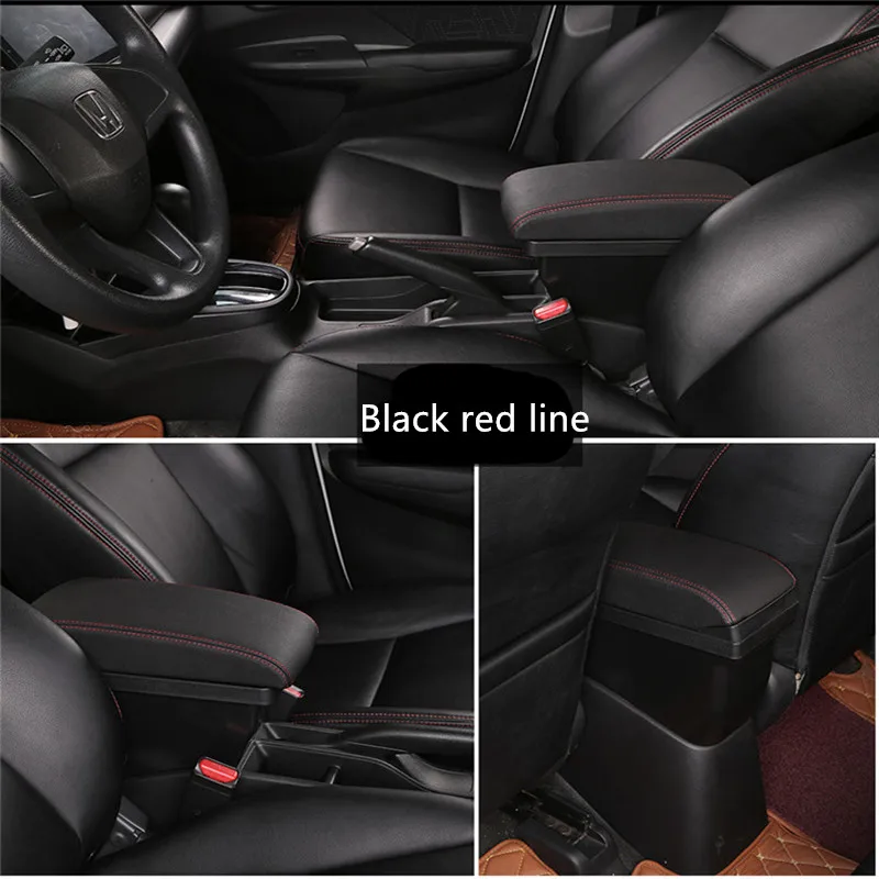 Для hyundai Getz подлокотник коробка hyundai Getz Автомобильный Универсальный центральный подлокотник коробка для хранения аксессуары для модификации
