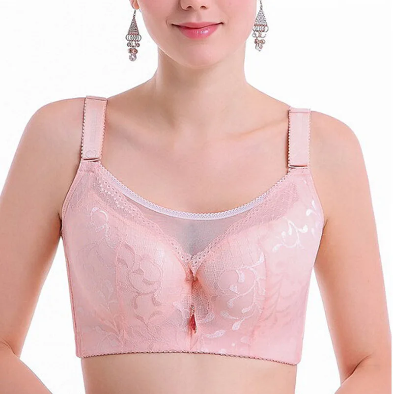 

Women Pink Watermelon Push Up Bra 85 90 95 1001 105 110 E F Full Cup Bras Sutian Underwear Brassiere Sutien Bralet