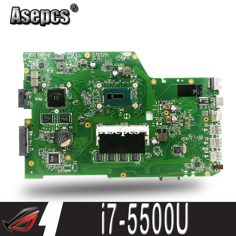 X751LB X751LJ X751LD материнская плата для ноутбука For Asus X751L R752L K751L X751LN 4 Гб RAM I7 5500U GT920M /2