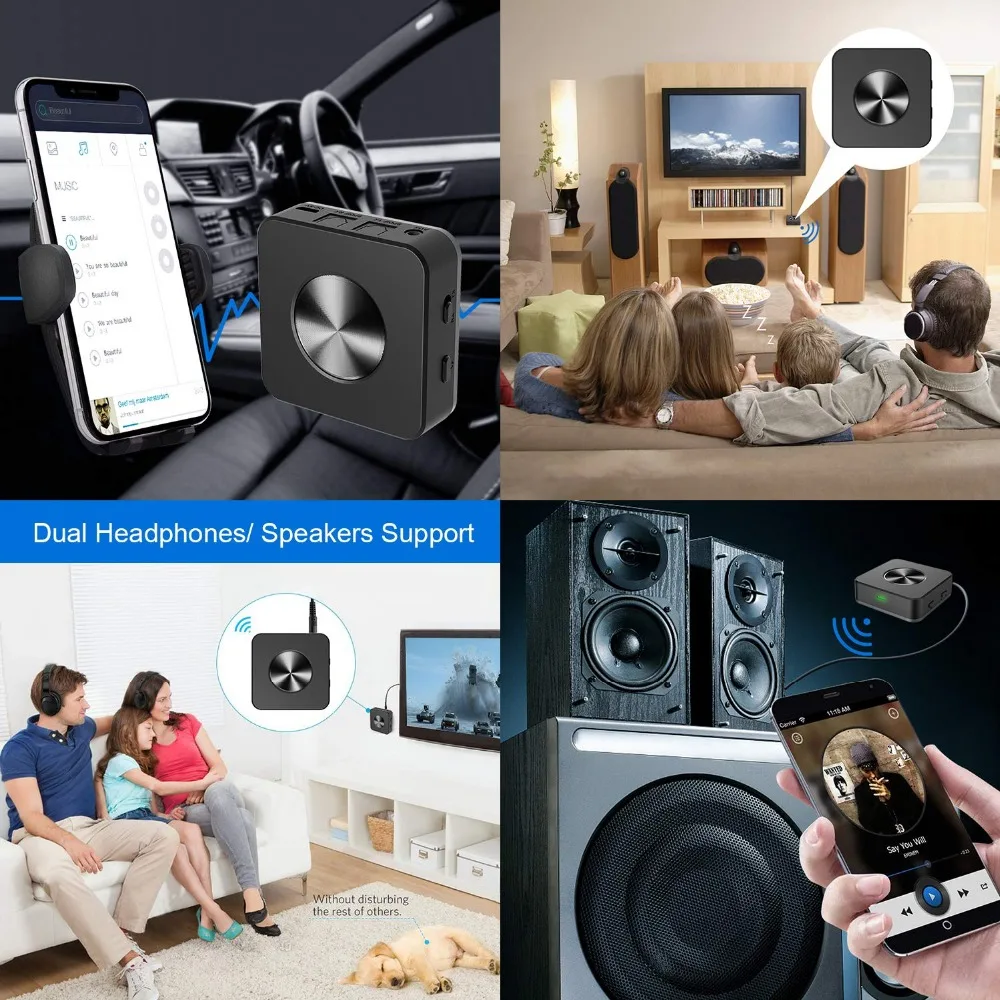Беспроводной Bluetooth 5 0 CSR8675 Aptx HD адаптер с низкой задержкой оптический SPDIF Aux Стерео