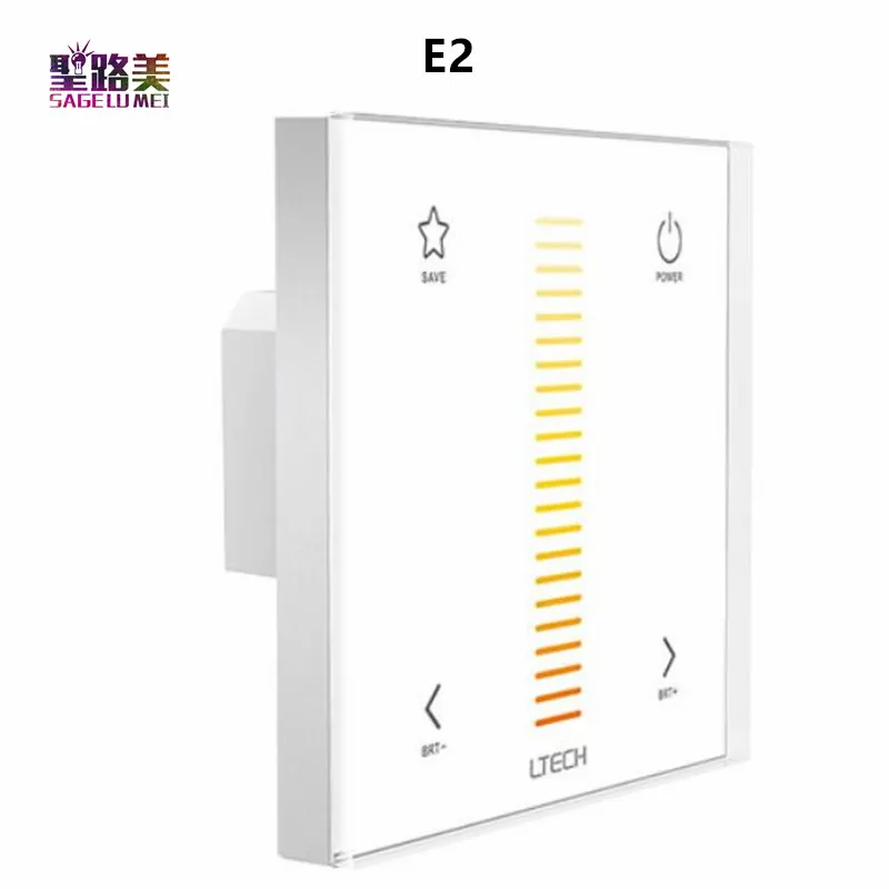 E1/E1S/E2/E3/E3S DC12-24V РФ 2 4 GHZ приглушить/КТ/RGB настенный светодиодный переключатель