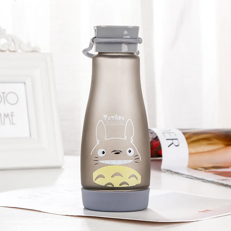 Мультфильм милый Тоторо стеклянная бутылка для воды открытый портативный