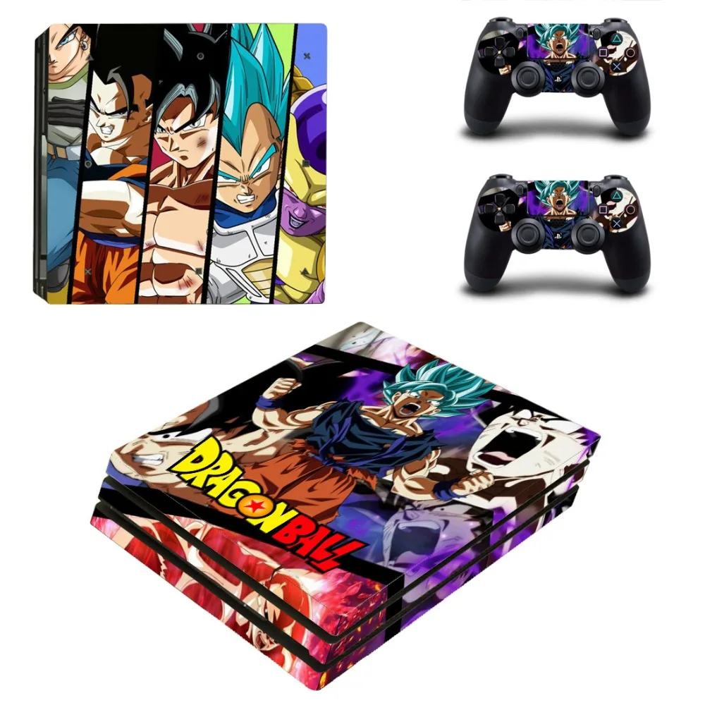 Dragon Ball Vinilo PS4 Pro наклейка для кожи Play station 4 Pro наклейка s для sony Playstation 4 Pro консоль и контроллер Skins