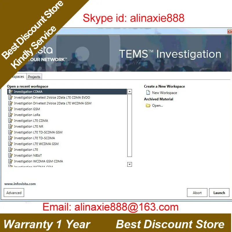 tems 21 &amp discovery 20 GLS LIC (LOCK PC ) full functions +Support volte / CA/ IOT ..ect testing | Мобильные телефоны и