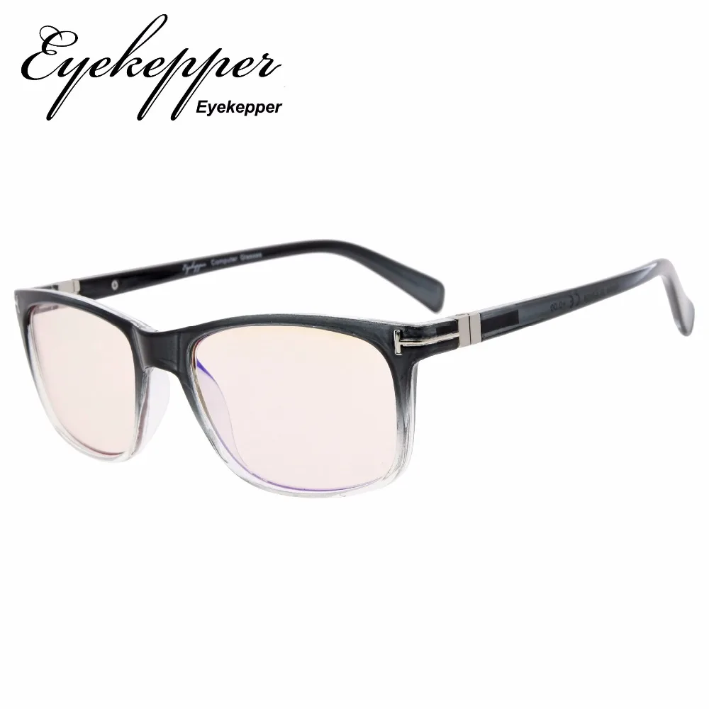 CG150 Eyekepper модные очки для чтения с УФ-защитой, антибликовые считыватели для компьютера, желтые тонированные линзы