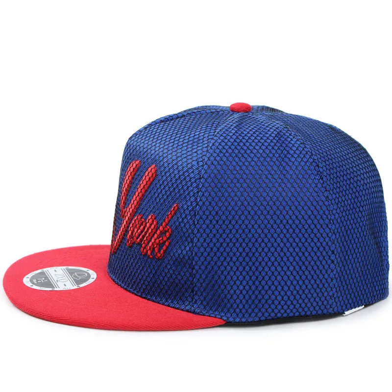 Мужская и женская Пара хип хоп кепка Весна Лето Вышивка буквы Нью Йорк Bone Snapback