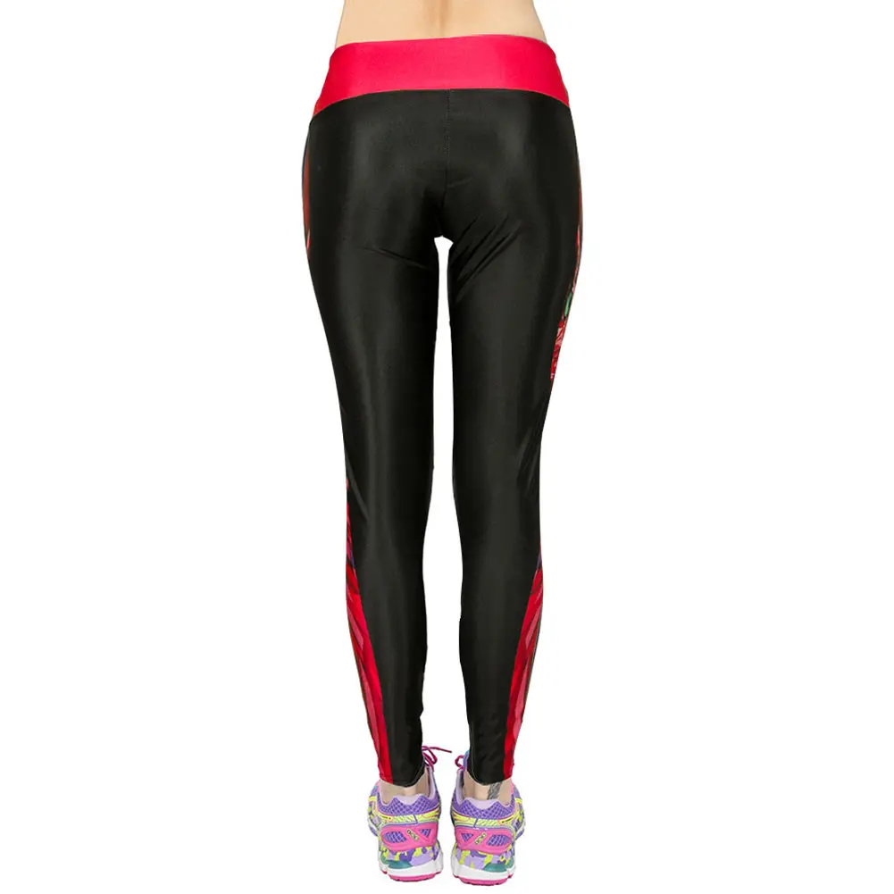 Женские леггинсы с цифровым принтом облегающие Стрейчевые Леггинсы Совы/стены и