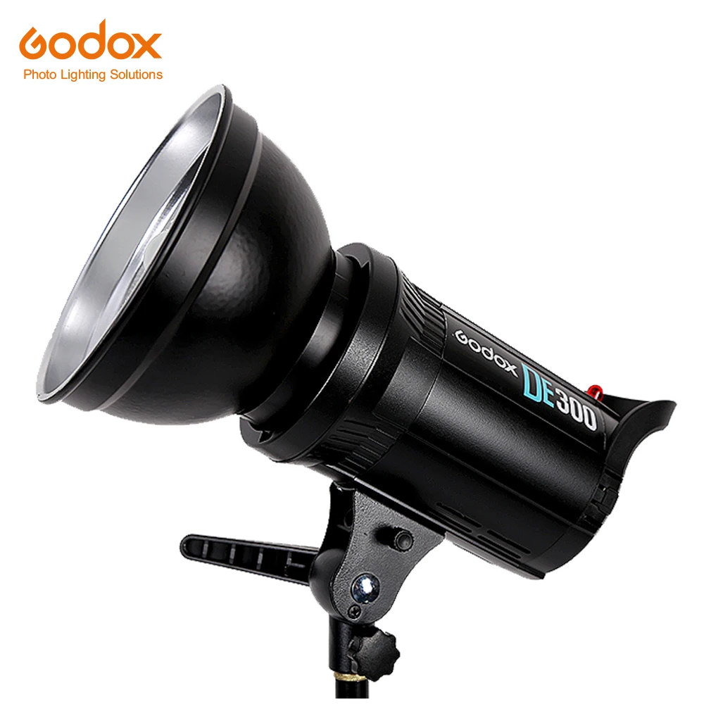 Godox DE300 300W Компактный студийный светильник-вспышка, стробоскоп, светильник ing Lamp Head 300Ws