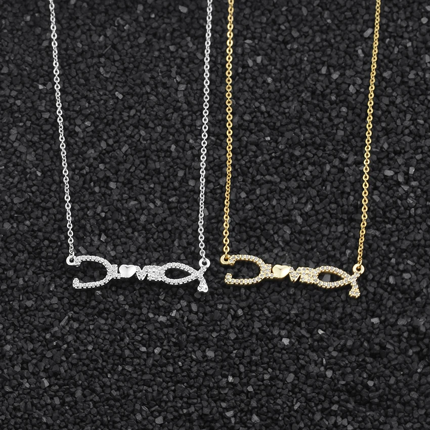 Women Nurse Heart Stethoscope Necklace Zircon Jewelry Gold Color Chain Crystal Love Statement Medicine Graduation Gift | Украшения и