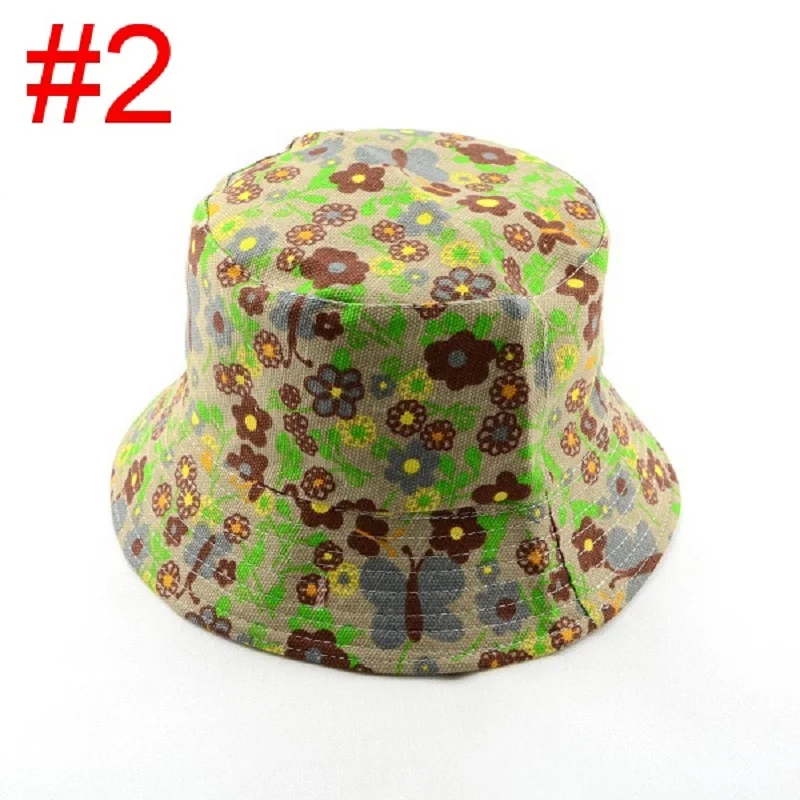 Панама женская хлопковая с цветочным принтом 1 шт.|cotton bucket hat|bucket hathat hat |