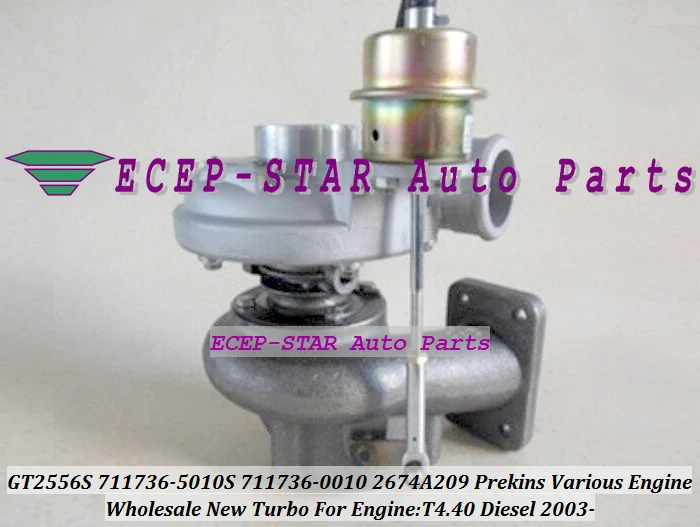 GT2556S 711736 -5010S 2674A209 -0010 0010 7117365010 С 2674209 Турбокомпрессор Turbo для Prekin Rarious 2003-T4.40 4.4L