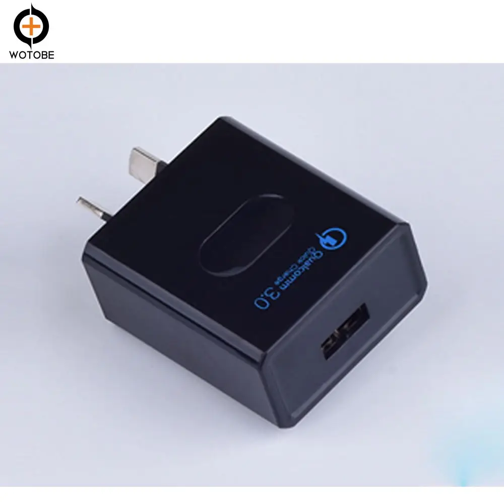 Беспроводной адаптер для быстрой зарядки QC 3,0 дорожное зарядное устройство 18 Вт 5 В/3 А 9 В/2 а 12 В/1,5 А для samsung iPhone htc huawei LG ipad