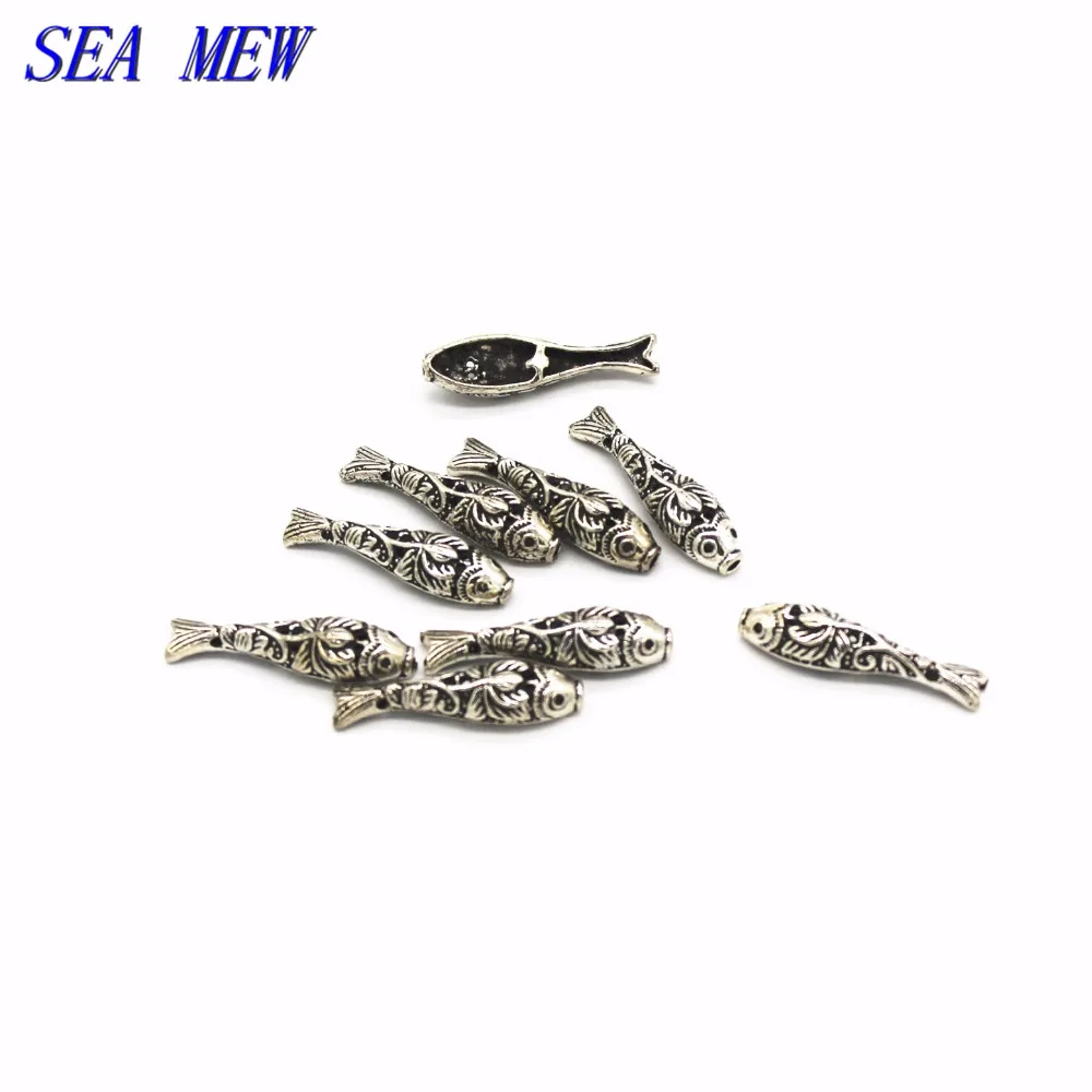 SEA MEW аксессуары для ювелирных изделий металлические латунные трубчатые бусины