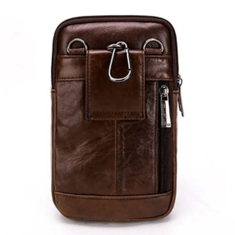 Мужская сумка через плечо высокого качества первый слой Воловья кожа ремень