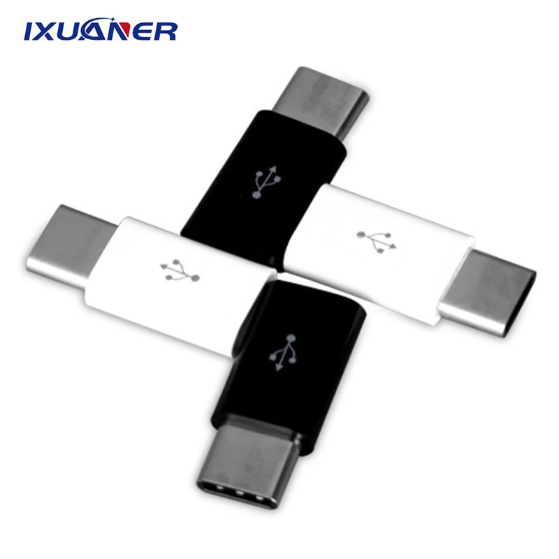 Универсальный адаптер Micro USB на Type C V8 коннектор конвертер для Samsung Huawei ZTE Xiaomi Lenovo Lg