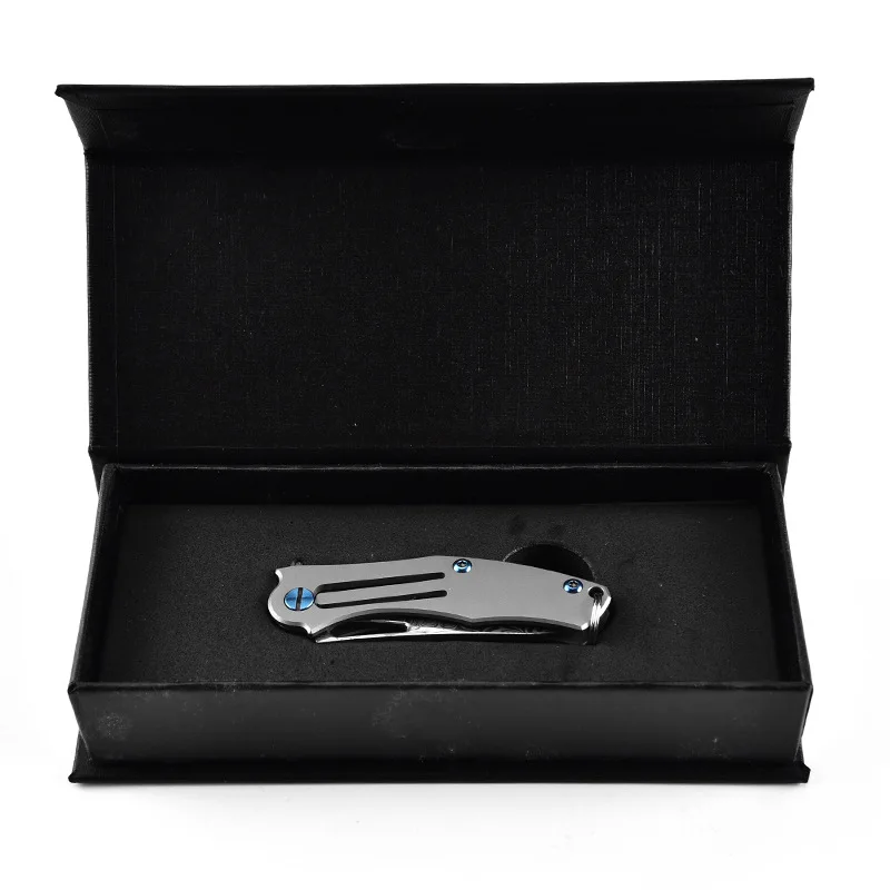 

CT4 small folding knife Damascus steel camping folding knife multi-function portable chinese knife VG 10 Max steel blade