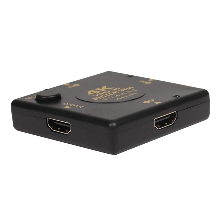 4K * 2K 3-портовый HDMI переключатель автоматический сплиттер 3 входа 1 выход