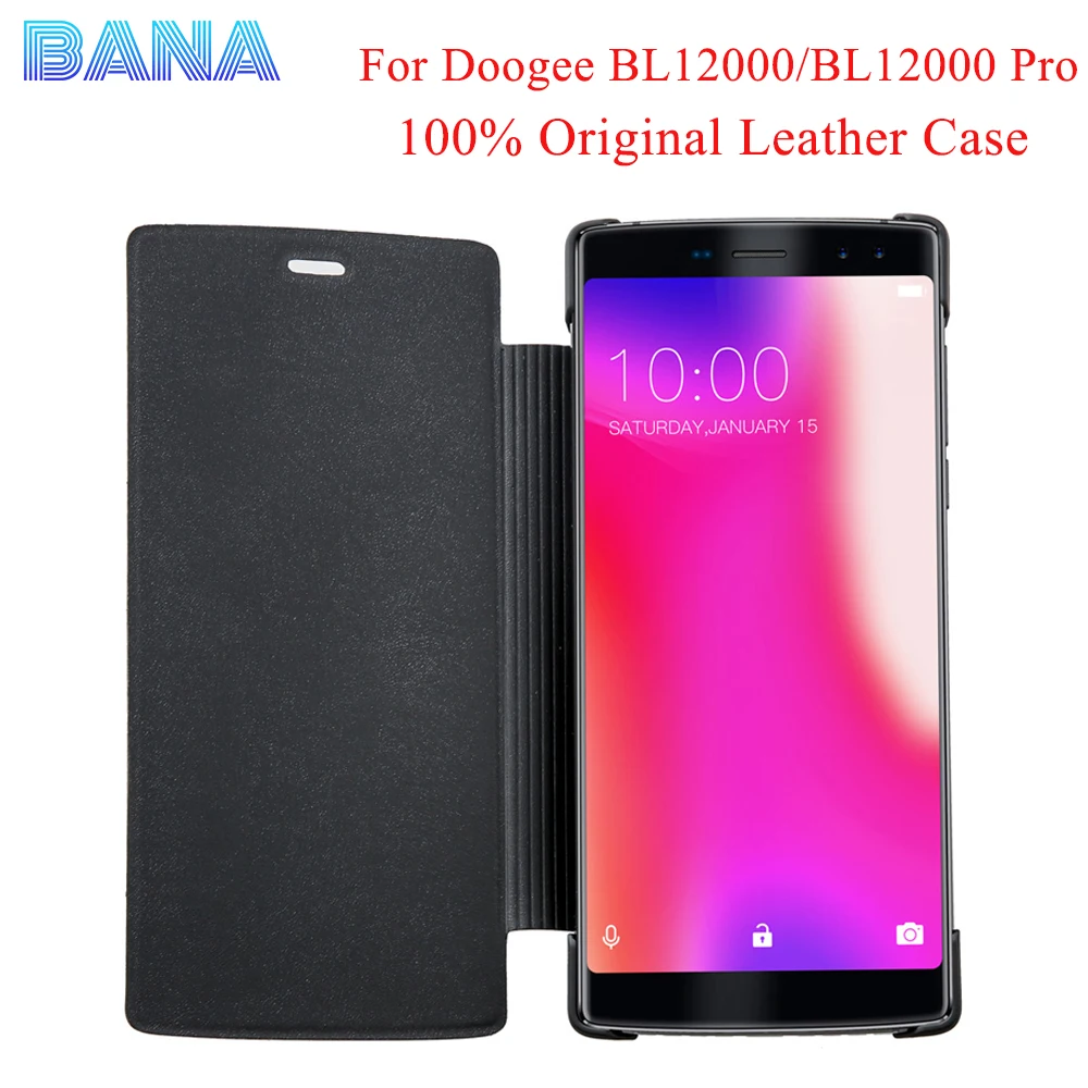 100% Doogee оригинальный кожаный чехол Для BL12000/BL12000 Pro высококачественный флип