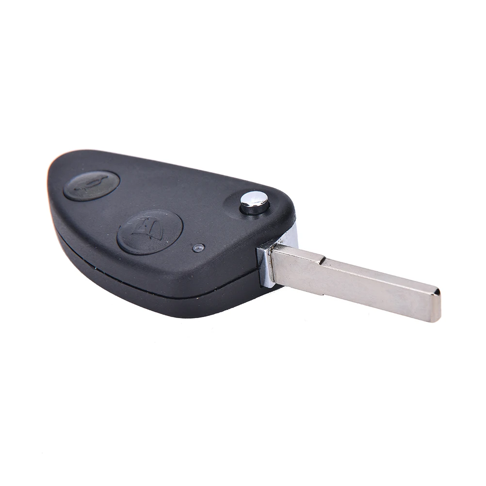 2 кнопки флип дистанционный ключ Fob чехол в виде ракушки складной для Alfa Romeo 147 156 |