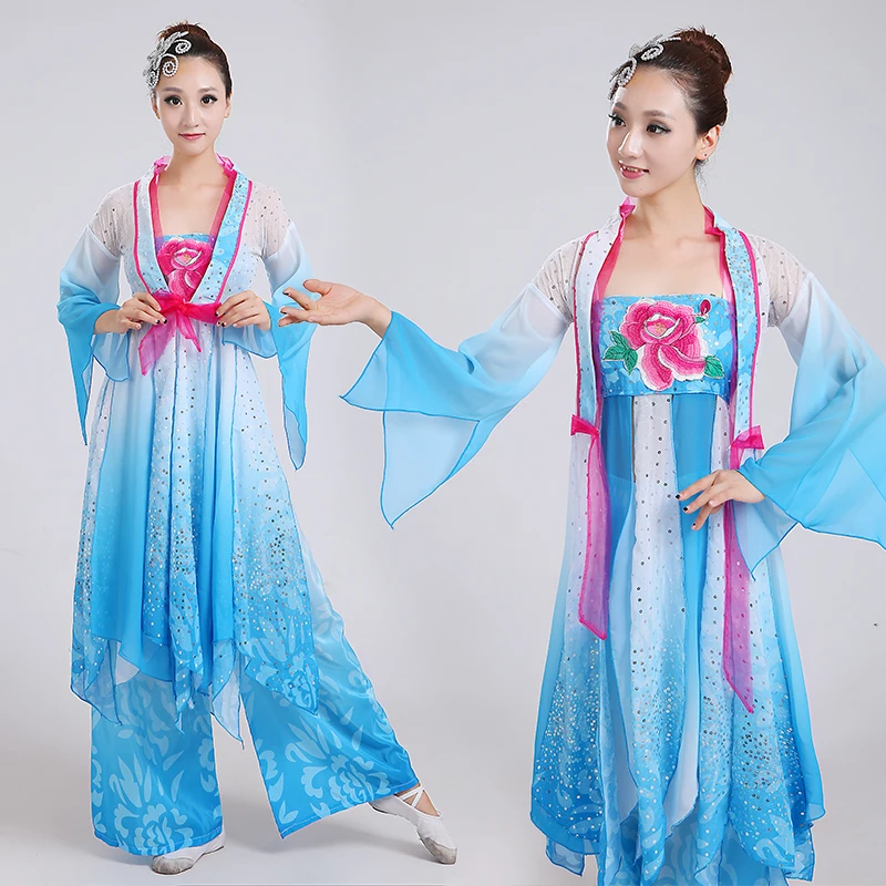 Женский китайский Зонт с талией и барабаном классические народные танцевальные