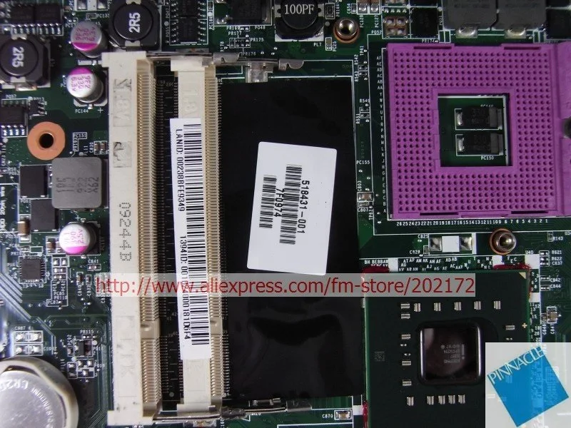 518431-001 материнская плата для hp DV6 DAUT3DMB8D0