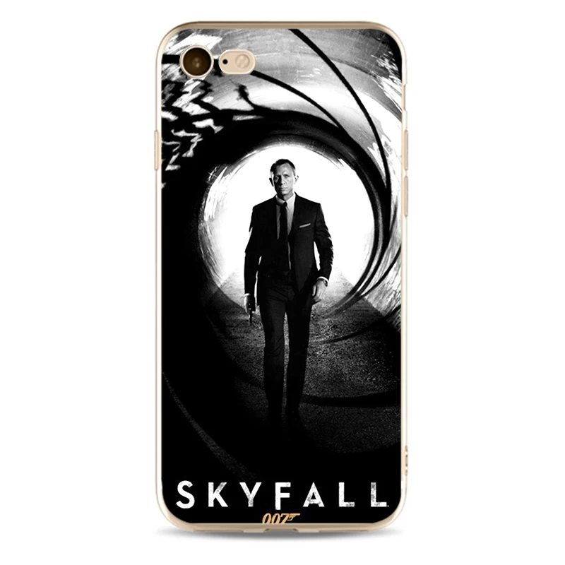Чехол James bond 007 высокого качества мягкий силиконовый чехол 2018 из ТПУ для телефона