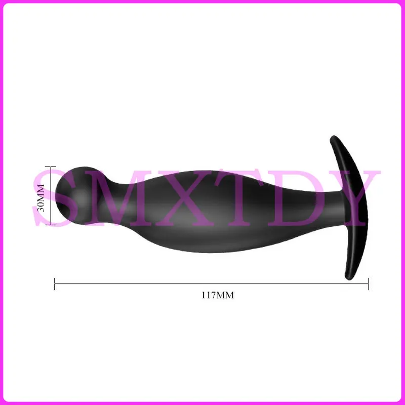 Симпатичные анальные секс игрушки Водонепроницаемая силиконовая Анальная