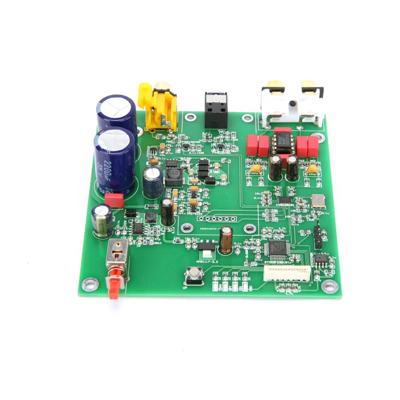 Плата декодера KYYSLB AC dual 12 ~ 18 в ES9038Q2M ES9038 Q2M I2S DSD коаксиальный вход усилитель