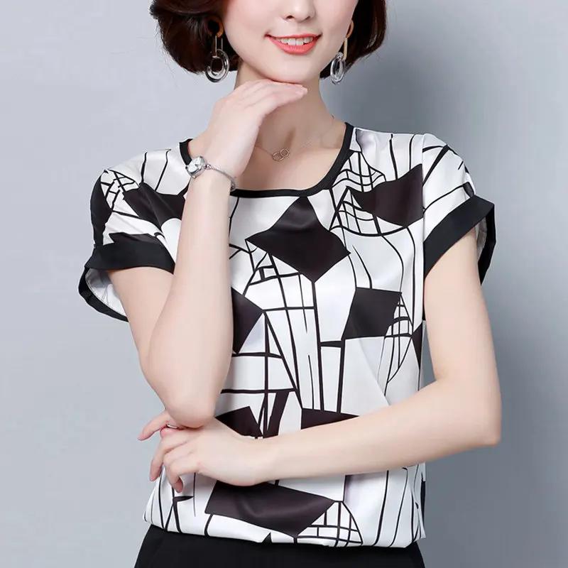 Полосатый Blusas Femme 2018 Дамы О образным вырезом топы Женский с рукавами летучая мышь